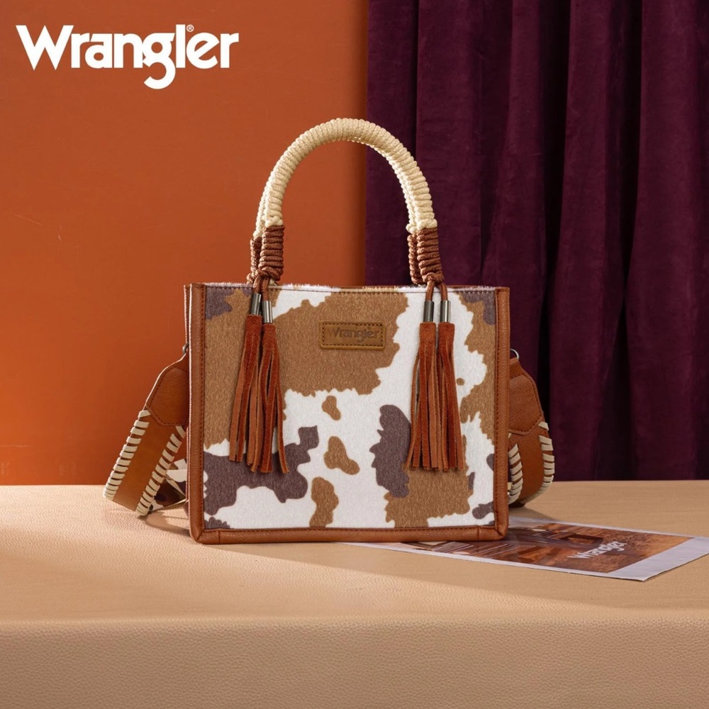 Wrangler Tan and Cream Shoulder Bag
